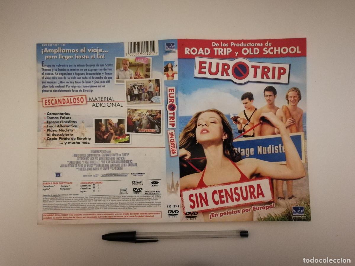 Cinema: CARATULA ORIGINAL -A4- EUROTRIP SIN CENSURA - Michelle Trachtenberg