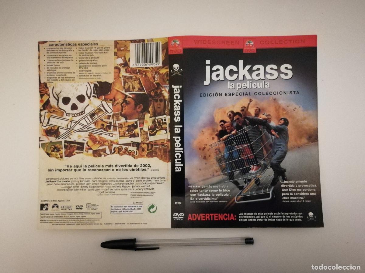 Cinema: CARATULA ORIGINAL -A4- JACKASS LA PELICULA