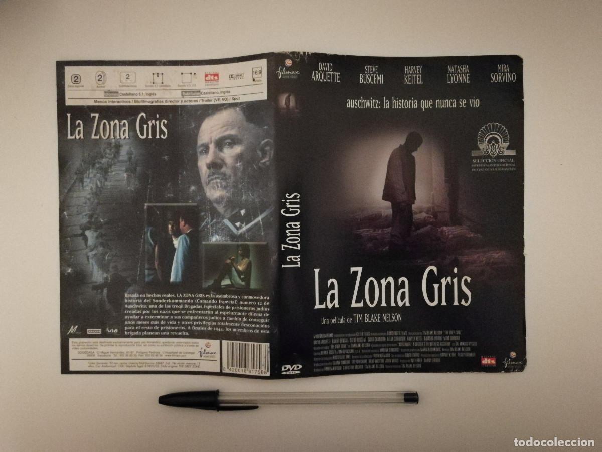 Cinema: CARATULA ORIGINAL -A4- LA ZONA GRIS - CINE BELICO GUERRA - TIM BLAKE NELSON