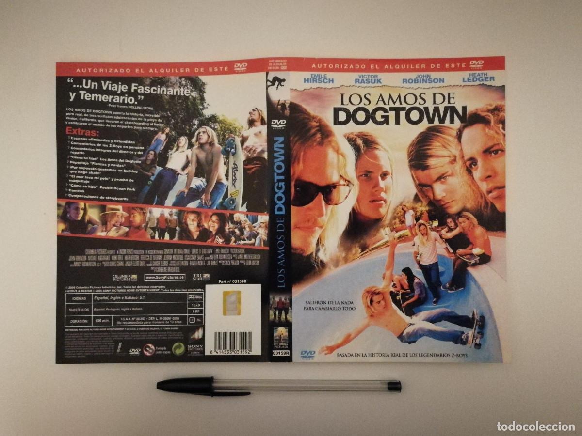 Cinema: CARATULA ORIGINAL -A4- LOS AMOS DE DOGTOWN - Emile Hirsch - HEATH LEDGER