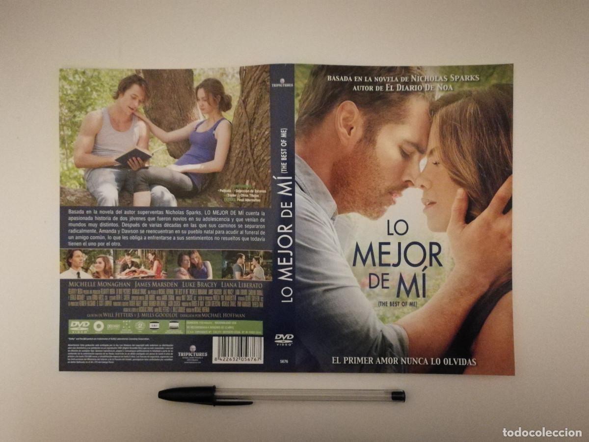Cinema: CARATULA ORIGINAL -A4- LO MEJOR DE MI - Michelle Monaghan