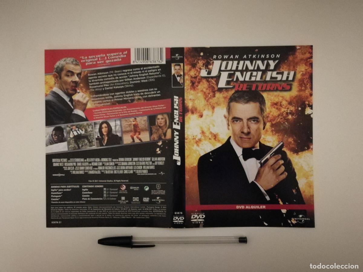 Cinema: CARATULA ORIGINAL -A4- JOHNNY ENGLISH RETURNS
