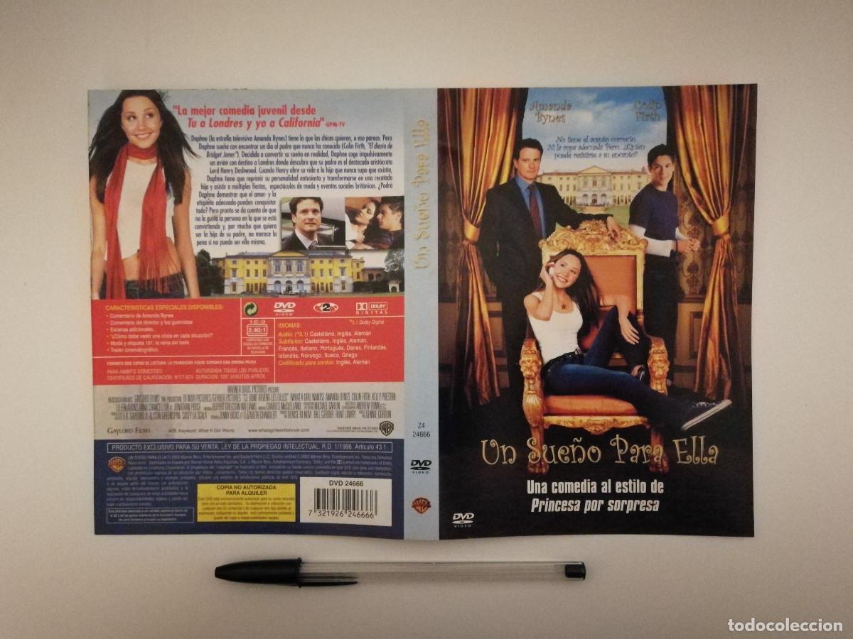 Cinema: CARATULA ORIGINAL -A4- UN SUE&Ntilde;O PARA ELLA - AMANDA BYNES