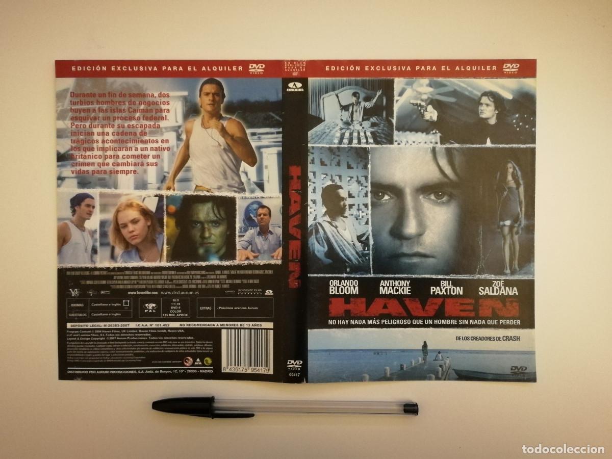 Cinema: CARATULA ORIGINAL -A4- HAVEN - ZOE SALDANA