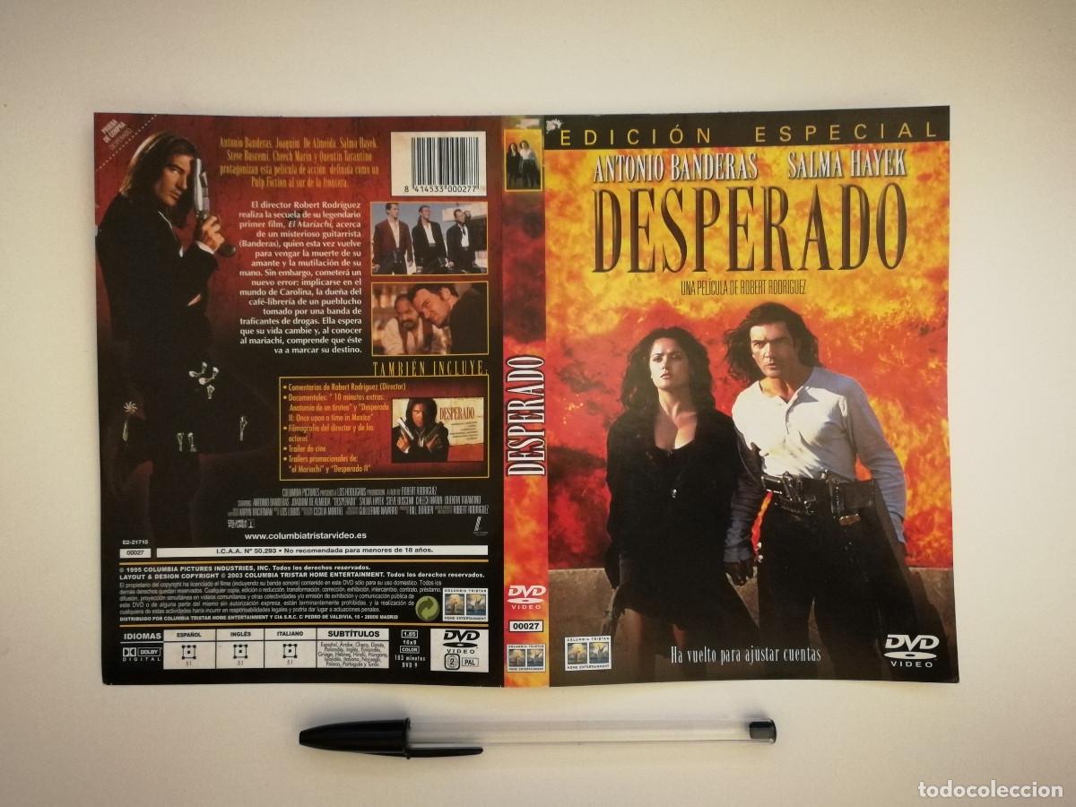 Cinema: CARATULA ORIGINAL -A4- DESPERADO - ANTONIO BANDERAS