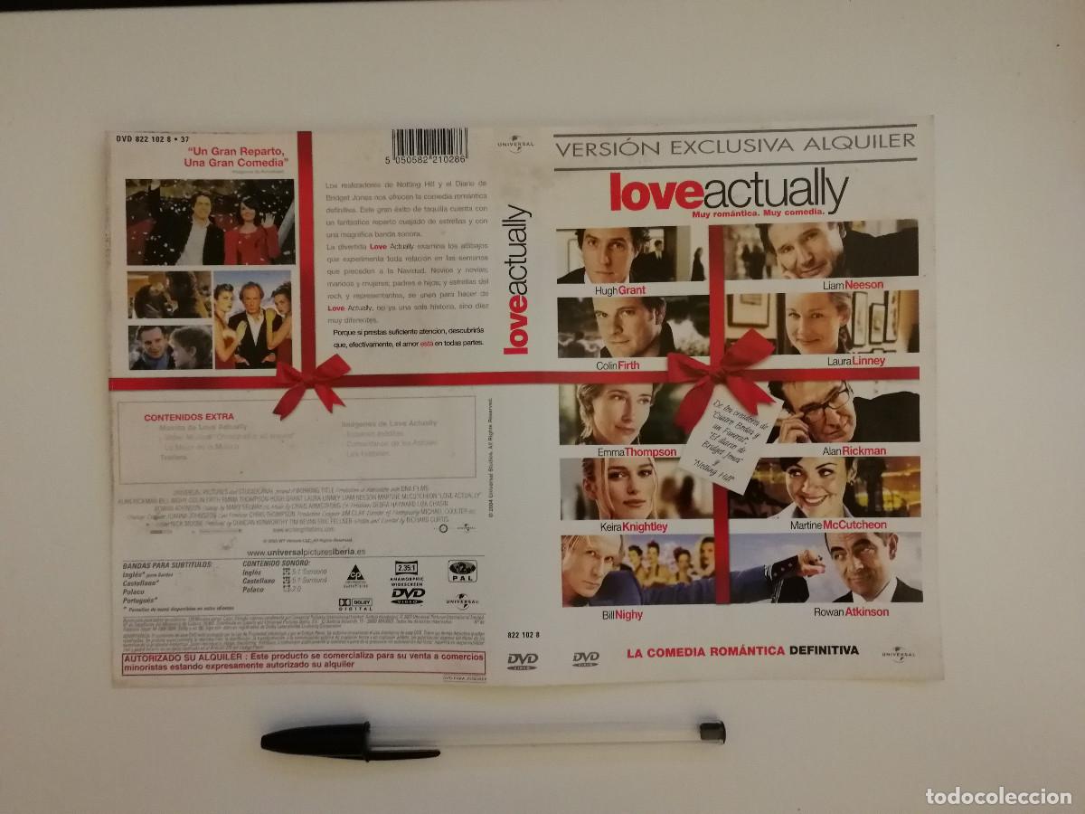 Cinema: CARATULA ORIGINAL -A4- Love Actually - Keira Knightley - LIAM NEESON