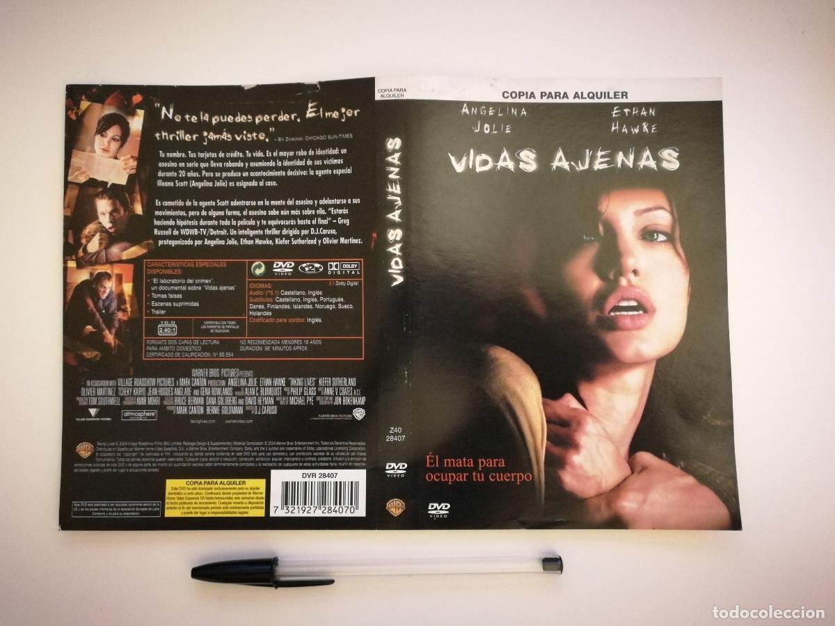 Cinema: CARATULA ORIGINAL -A4- VIDAS AJENAS - ANGELINA JOLIE