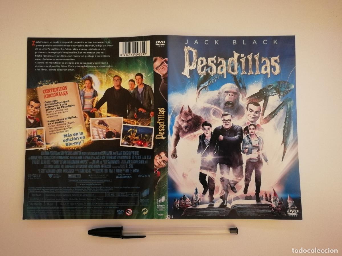 Cinema: CARATULA ORIGINAL -A4- PESADILLAS - JACK BLACK