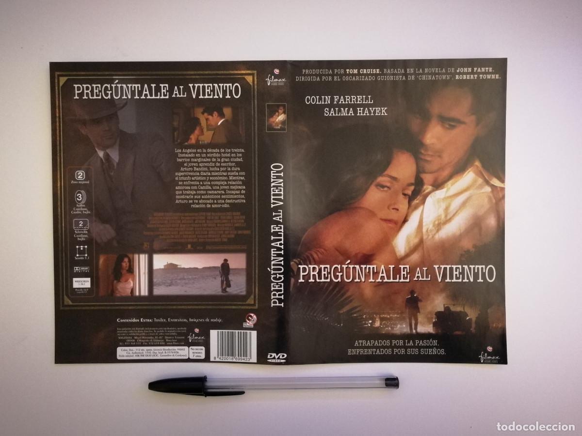 Cinema: CARATULA ORIGINAL -A4- PREGUNTALE AL VIENTO - SALMA HAYEK