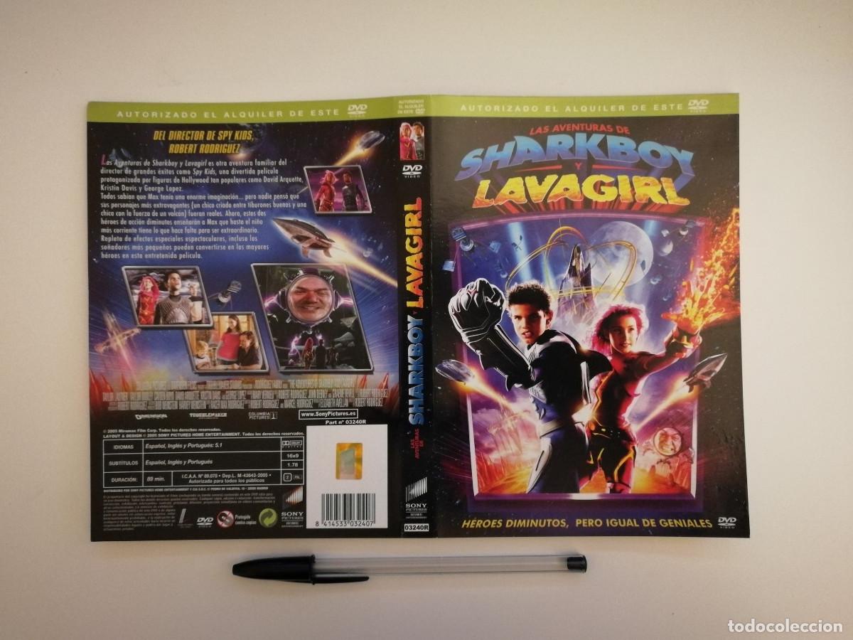 Cinema: CARATULA ORIGINAL -A4- Las aventuras de Sharkboy y Lavagirl