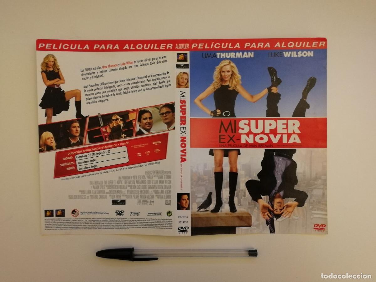 Cinema: CARATULA ORIGINAL -A4- MI SUPER EX NOVIA - UMA THURMAN