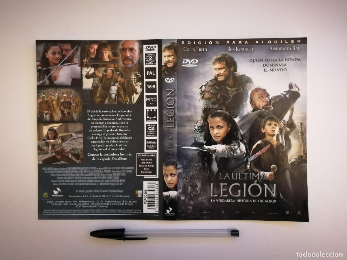 Cinema: CARATULA ORIGINAL -A4- LA ULTIMA LEGION - COLIN FIRTH