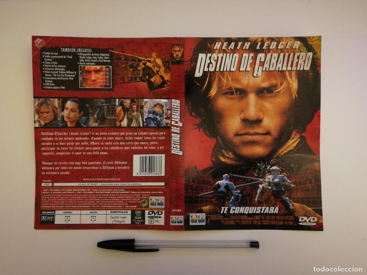 Cinema: CARATULA ORIGINAL -A4- DESTINO DE CABALLERO - HEATH LEDGER
