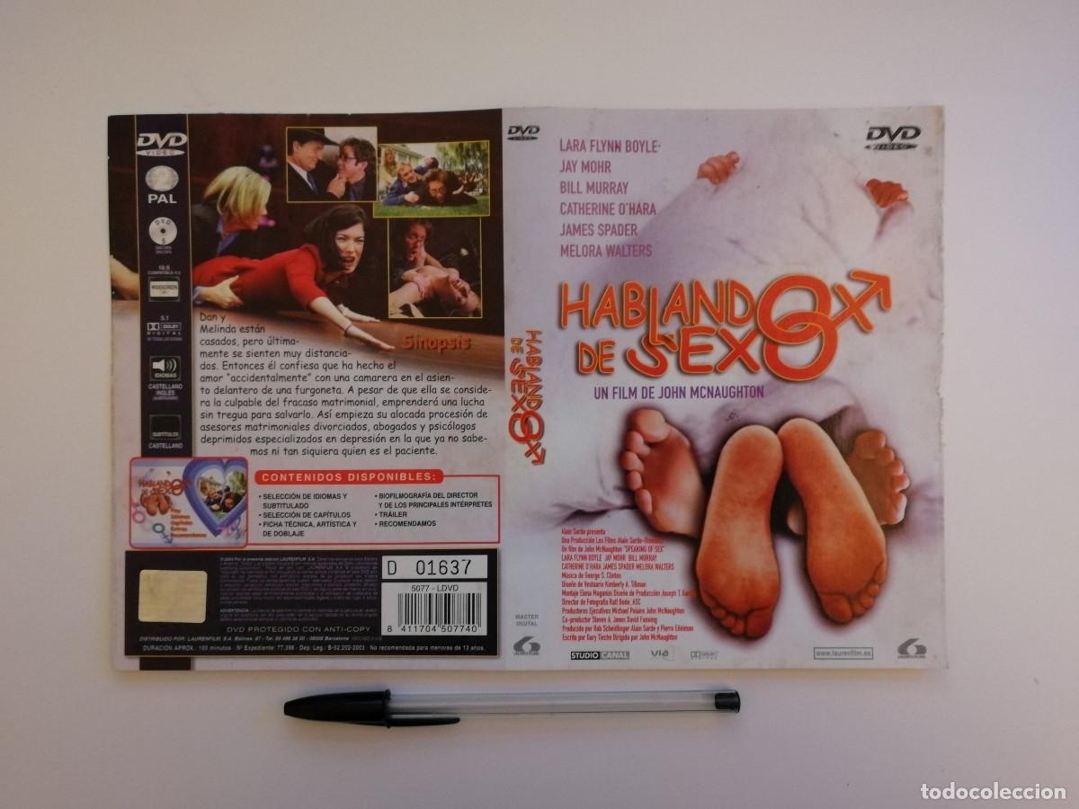 Cinema: CARATULA ORIGINAL -A4- HABLANDO DE SEXO - Lara Flynn Boyle