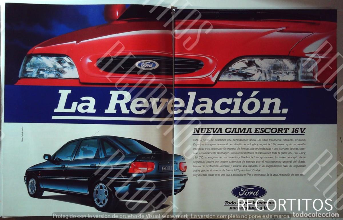 Kino: ford escort 16 v anuncio publicidad