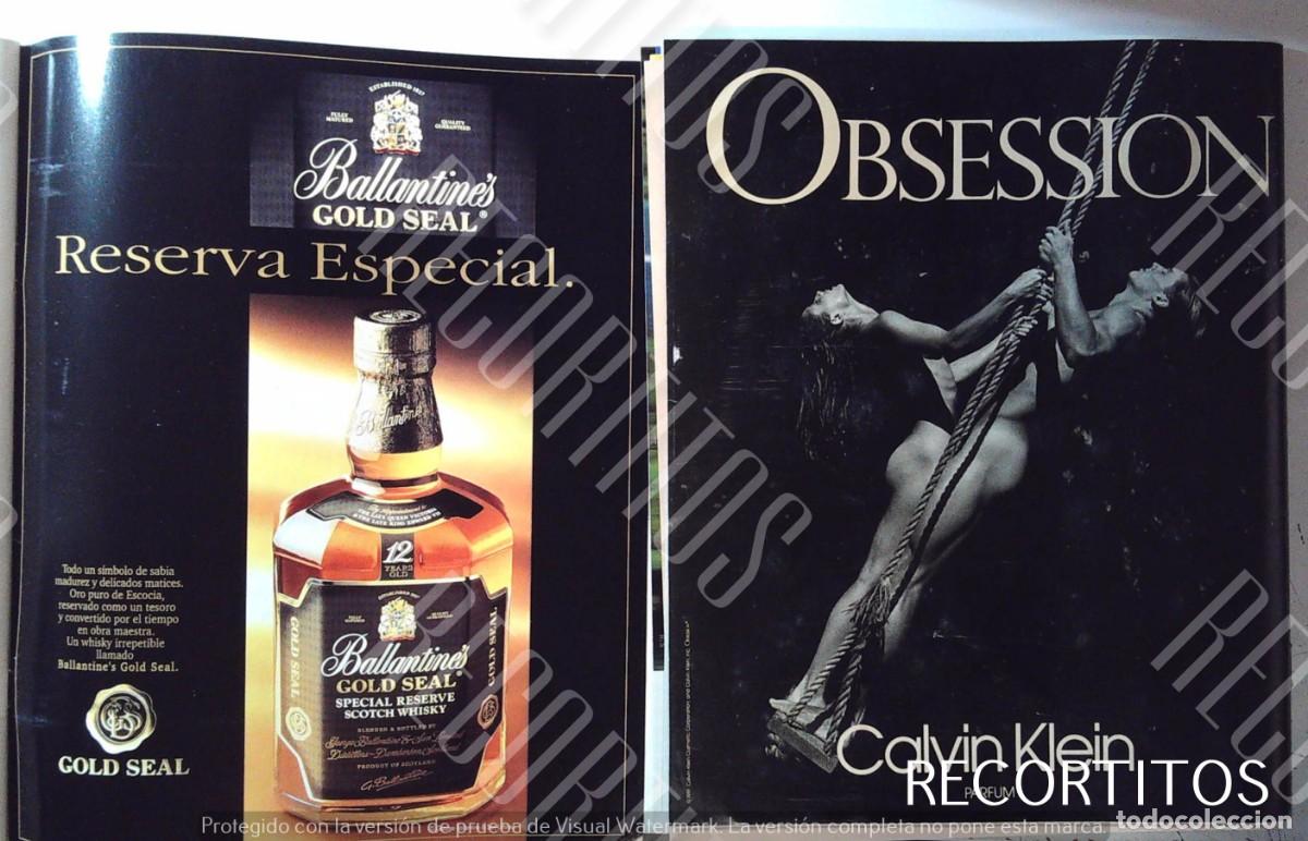 Kino: obsesion de clavin klein anuncio publicidad 1992