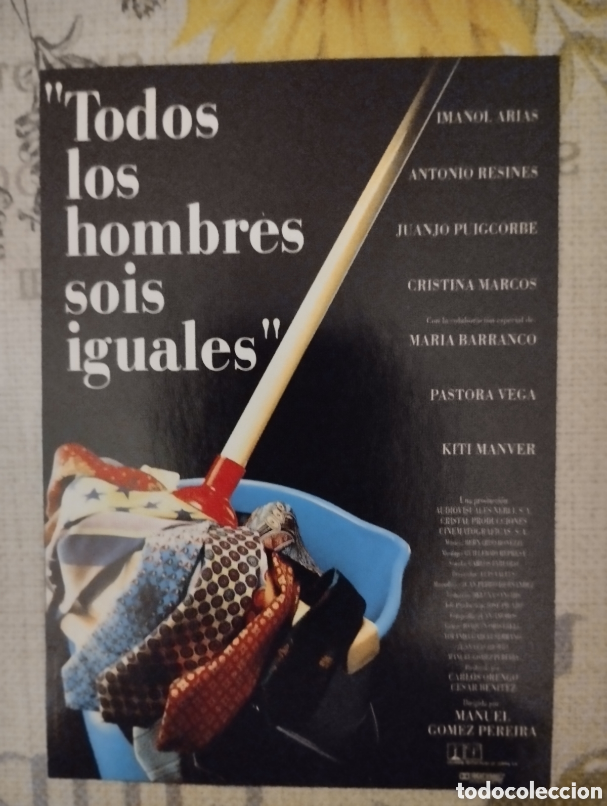 Cinema: Minificha N1143 de Todos Los Hombres Sois Iguales.