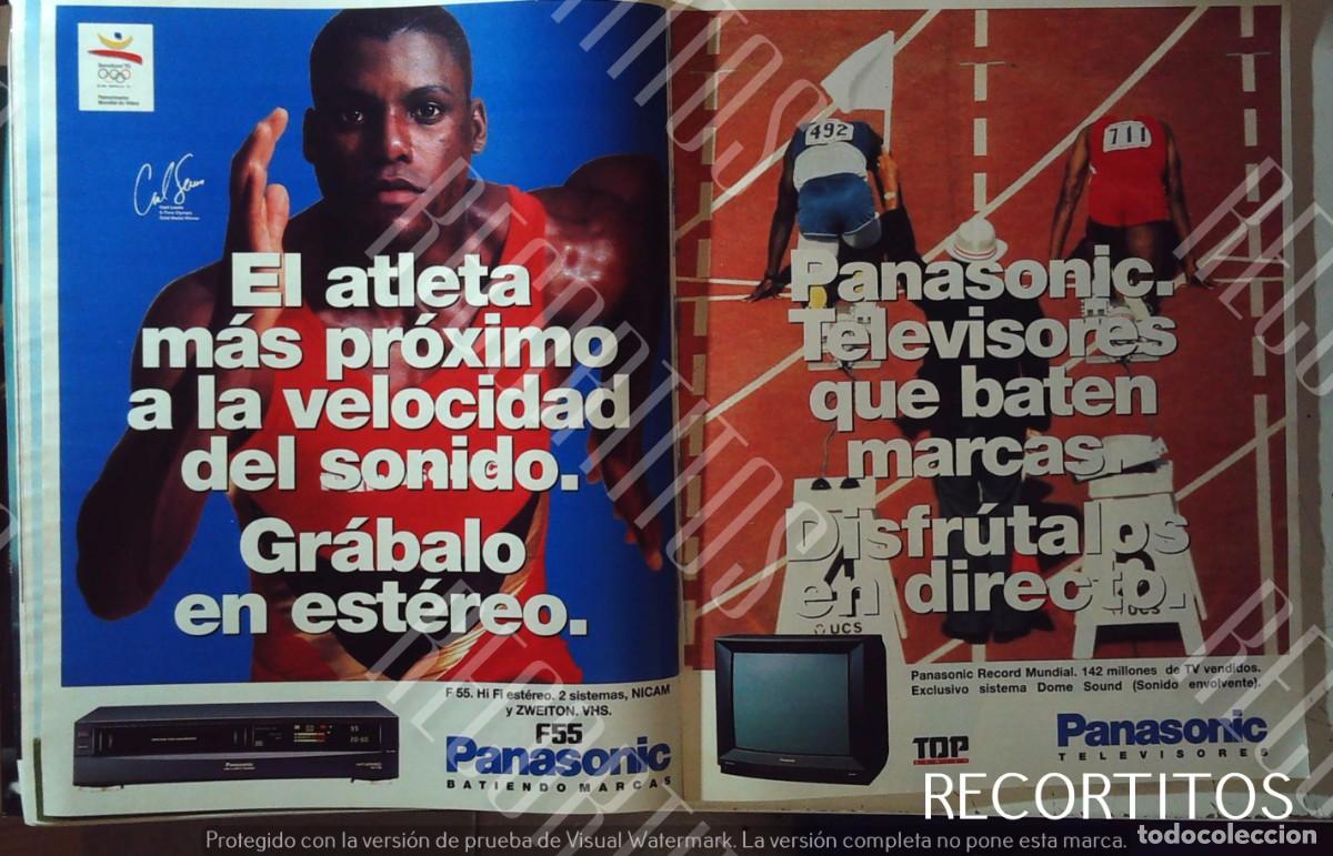 Cinema: CARL LEWIS ATLETA PANASONIC CAMARA TELEVISION