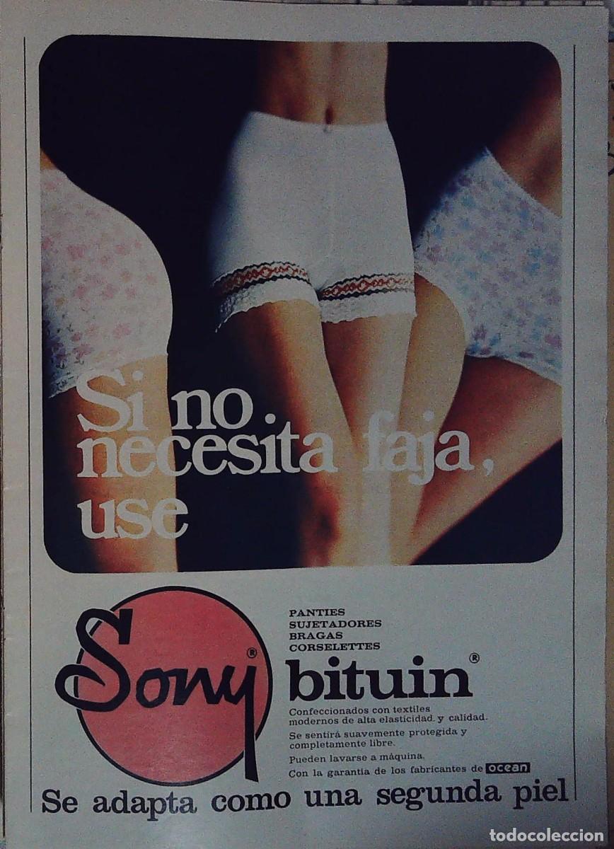 Cinema: sony bituin lenceria anuncio publicidad