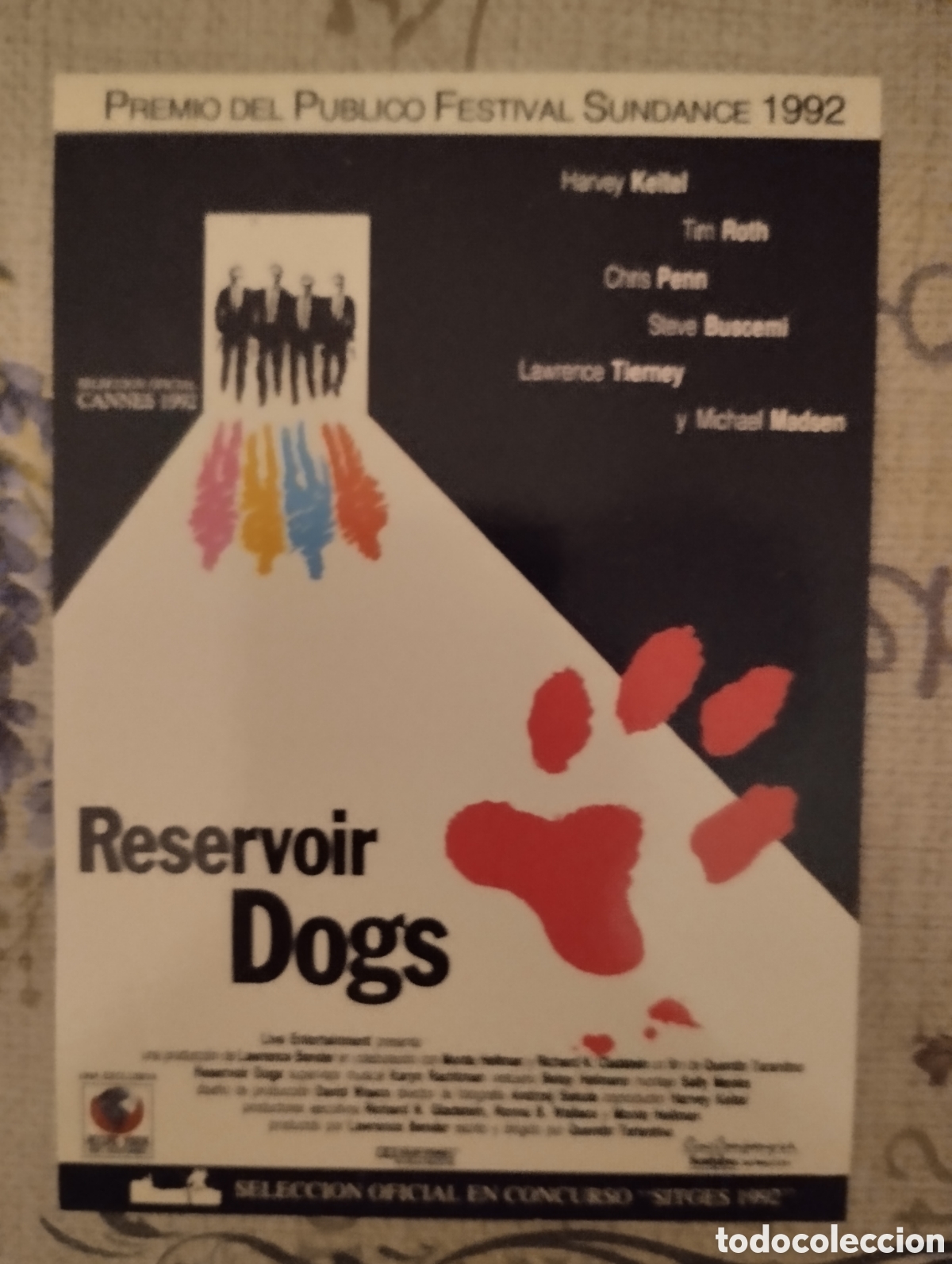Cinema: Minificha N1154 de Reservoir Dogs.