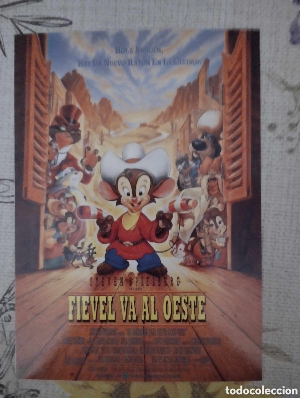 Cinema: Minificha N1155 de Fievel Va Al Oeste.