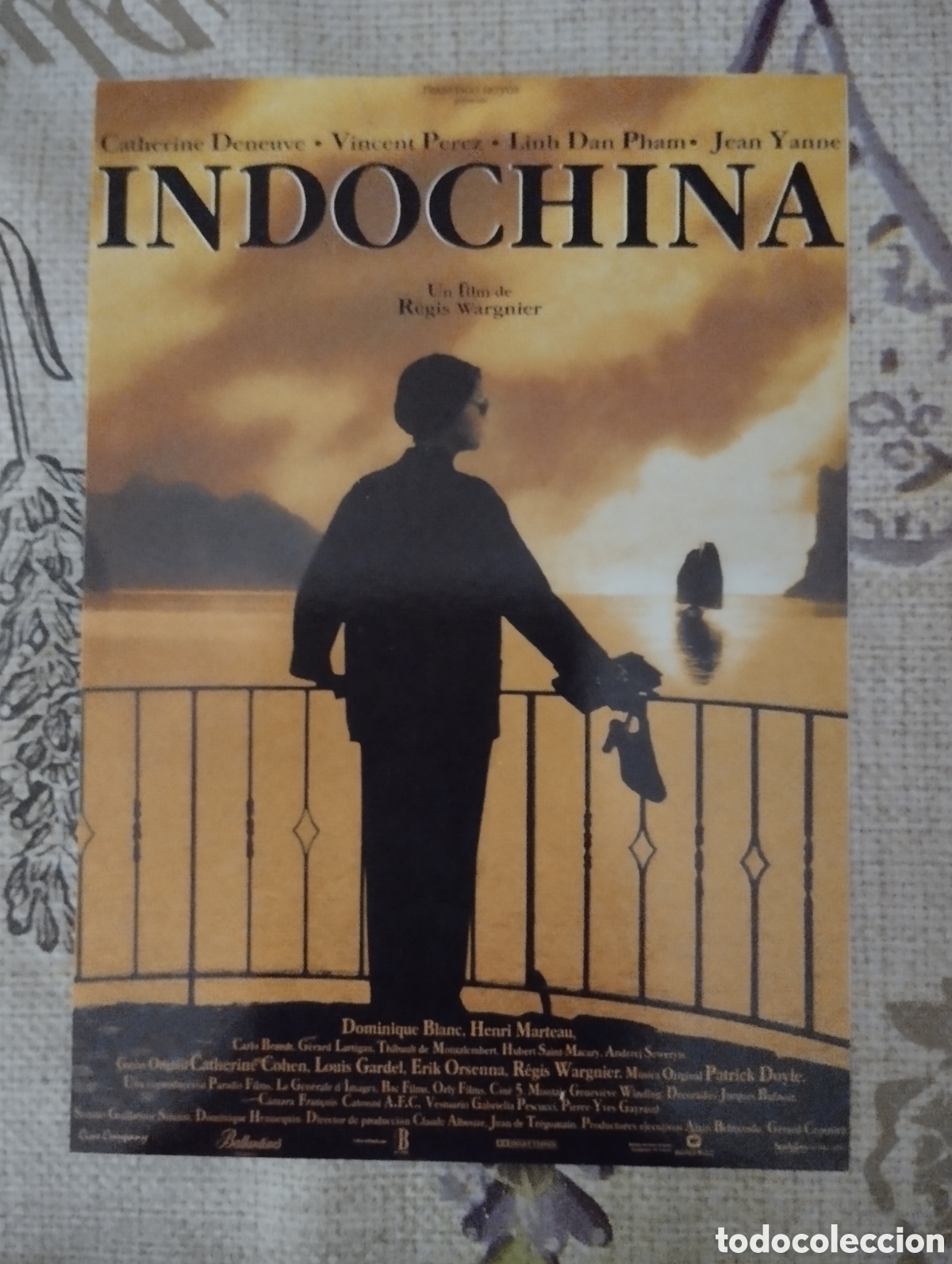Cine: Minificha N1158 de la pelicula Indochina.