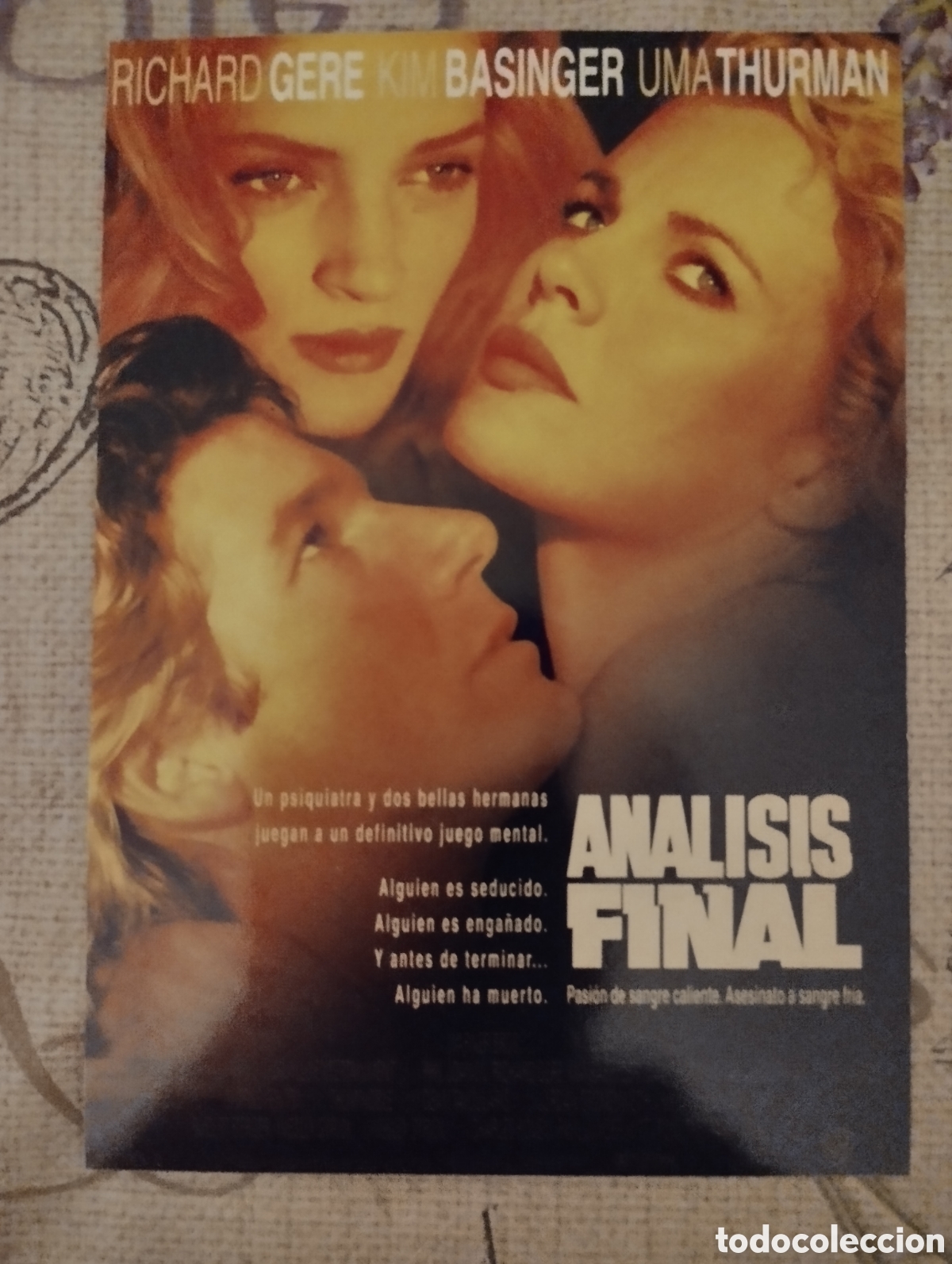 Cine: Minificha N1161 de Analisis Final.