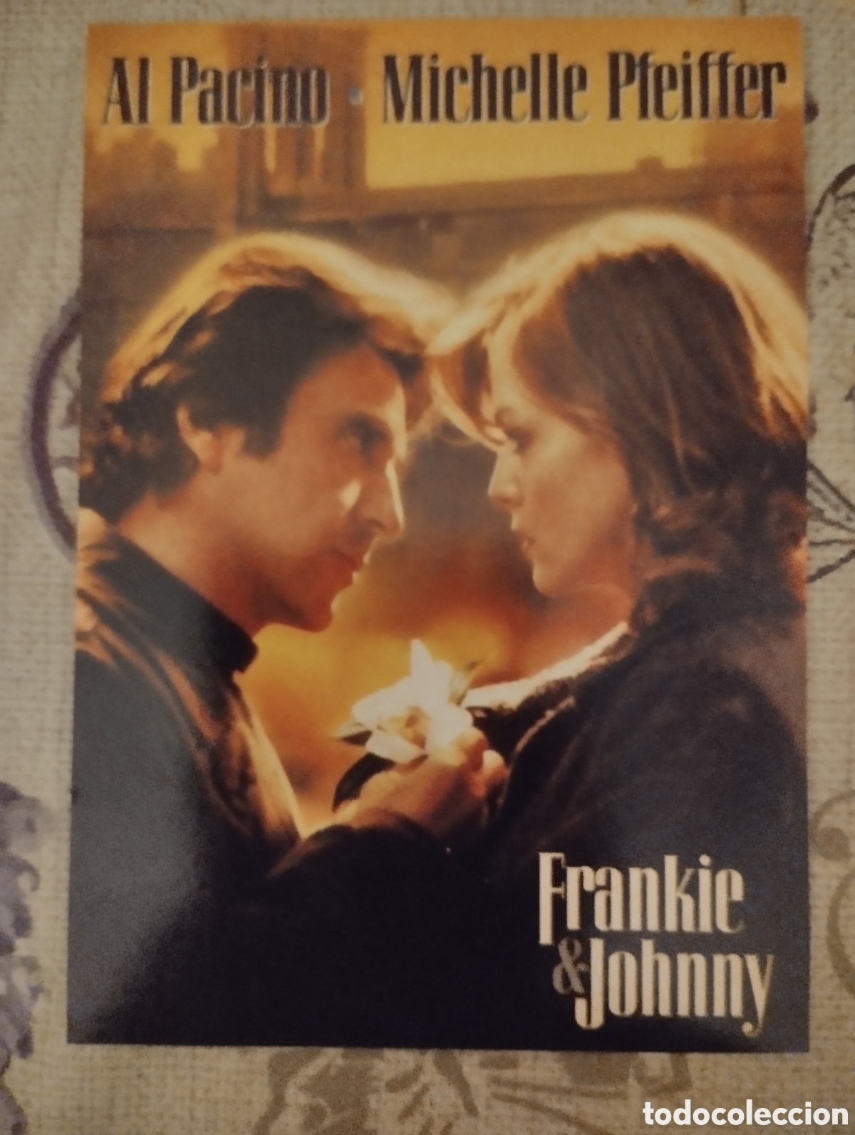 Cine: Minificha N1162 de Frankie y Johnny.