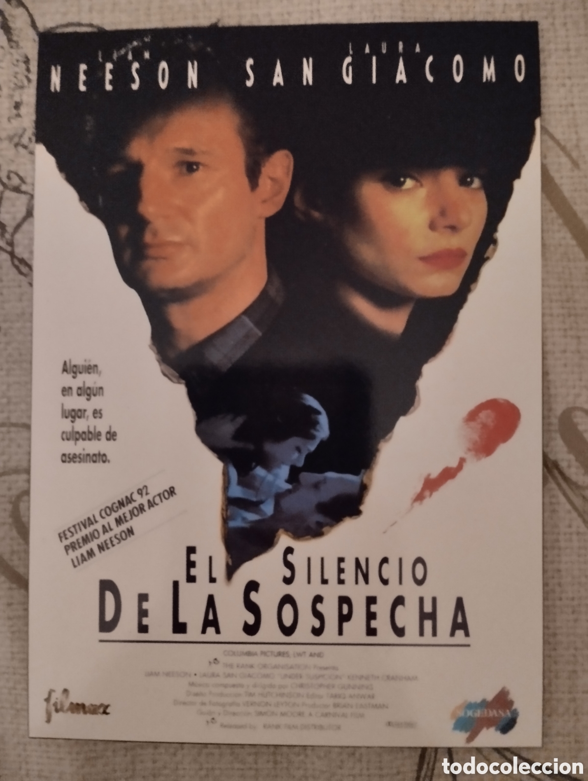 Kino: Minificha N1174 de El Silencio de la Sospecha.