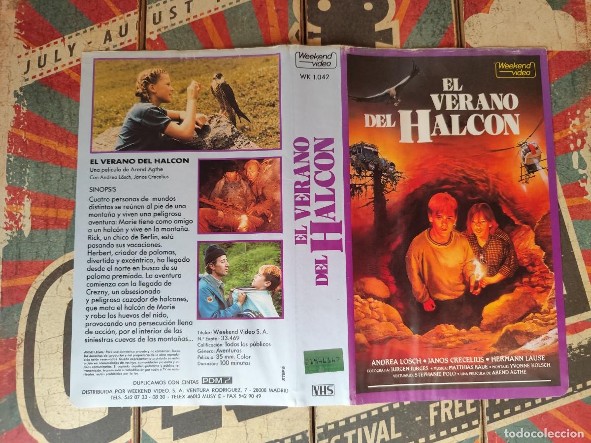 Kino: Car&aacute;tula VHS El verano del halc&oacute;n