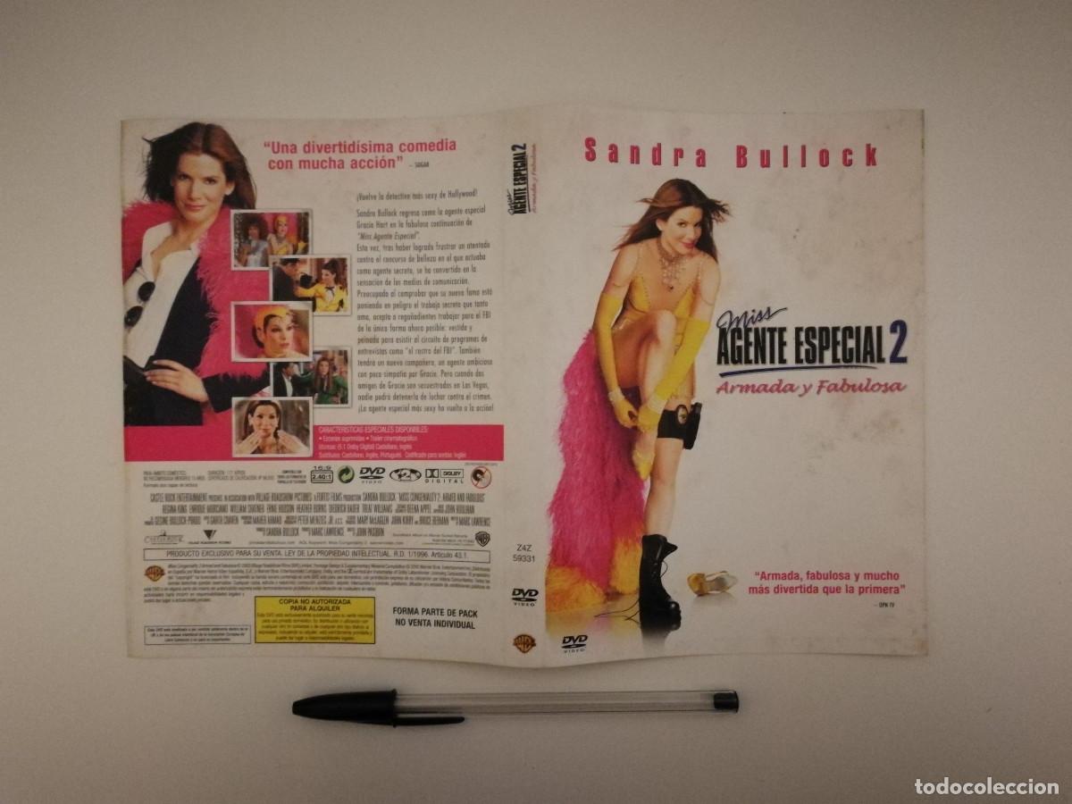 Kino: CARATULA ORIGINAL -A4- AGENTE ESPECIAL 2 - SANDRA BULLOCK