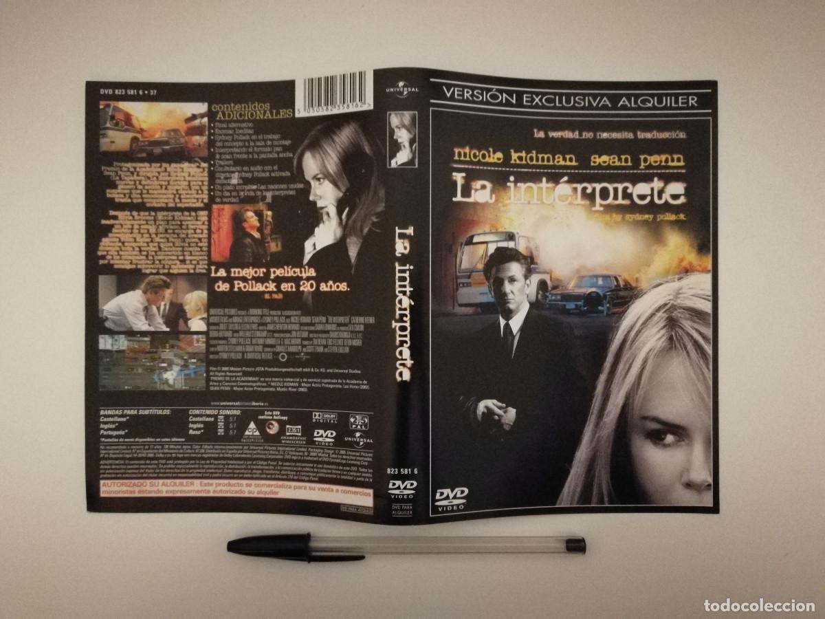 Kino: CARATULA ORIGINAL -A4- LA INTERPRETE - NICOLE KIDMAN