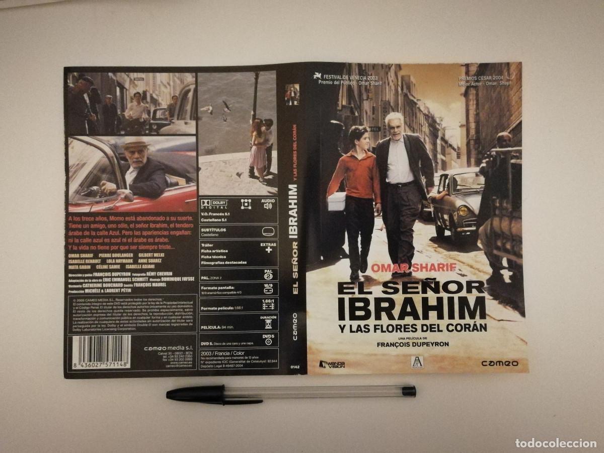 Cin&eacute;ma: CARATULA ORIGINAL -A4- El se&ntilde;or Ibrahim y las flores del Cor&aacute;n - OMAR SHARIF