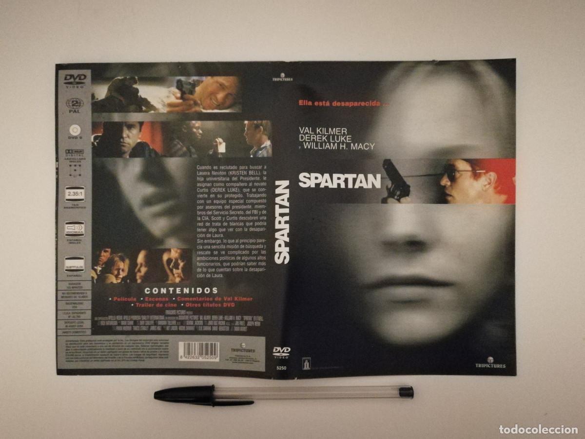 Cin&eacute;ma: CARATULA ORIGINAL -A4- SPARTAN - VAL KILMER - THRILLER