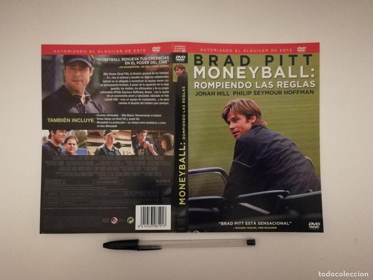 Cin&eacute;ma: CARATULA ORIGINAL -A4- MONEYBALL ROMPIENDO LAS REGLAS - BRAD PITT