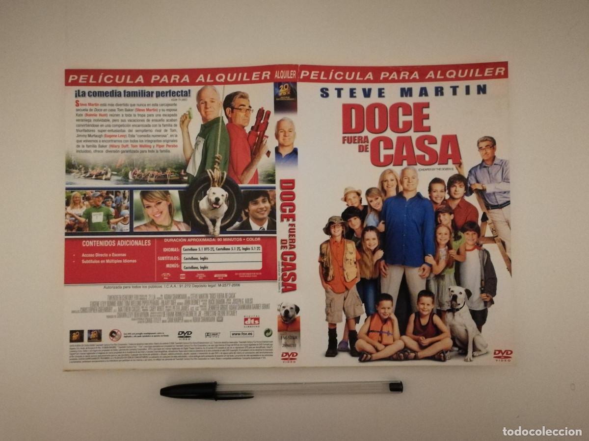 Cin&eacute;ma: CARATULA ORIGINAL -A4- DOCE FUERA DE CASA - STEVE MARTIN