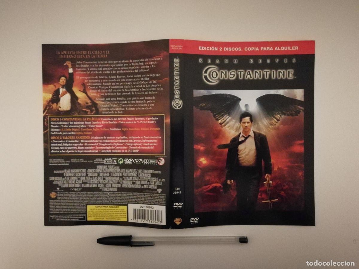 Cin&eacute;ma: CARATULA ORIGINAL -A4- CONSTANTINE - KEANU REEVES