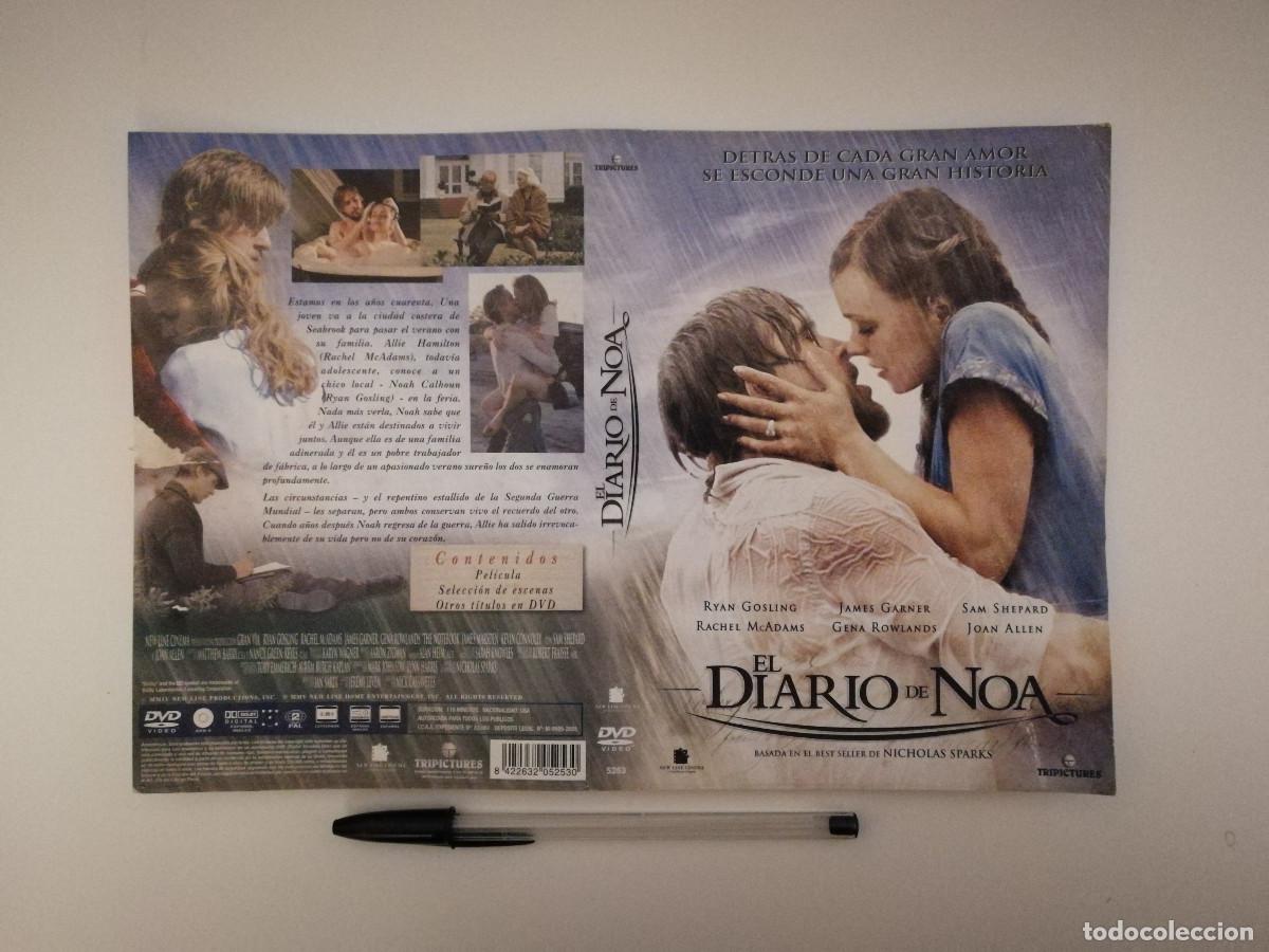 Cinema: CARATULA ORIGINAL -A4- EL DIARIO DE NOA - RACHEL MCADAMS