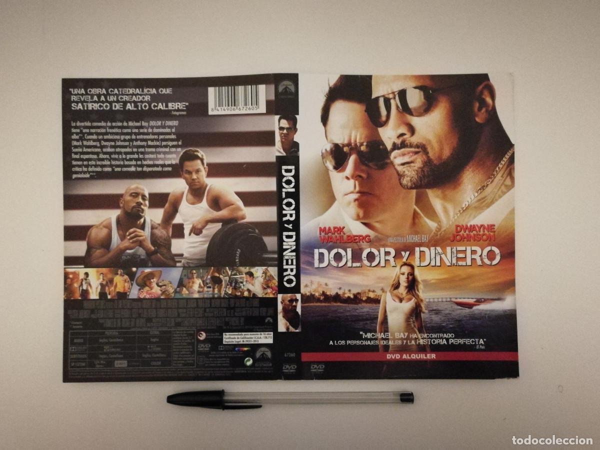 Cine: CARATULA ORIGINAL -A4- DOLOR Y DINERO - MARK WAHLBERG - DWAYNE JOHNSON