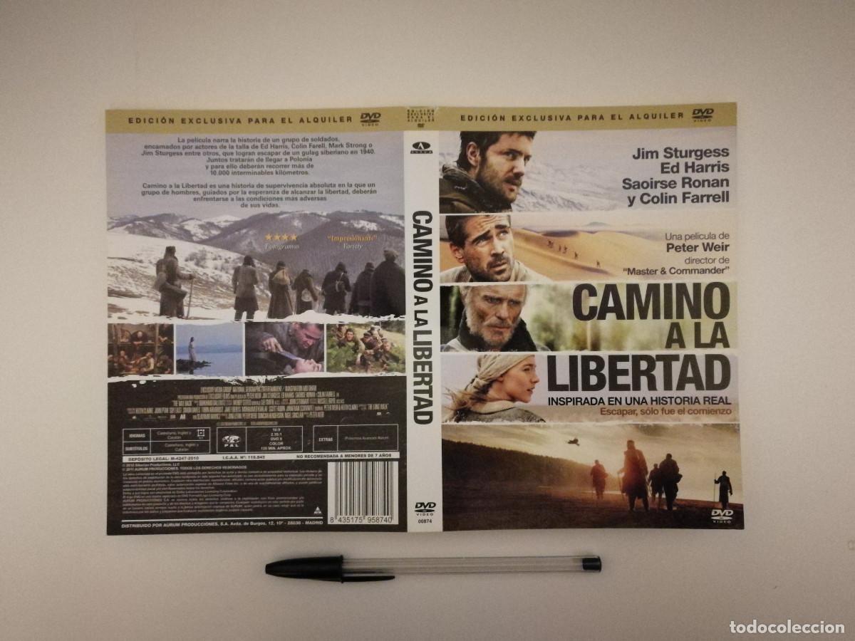Cine: CARATULA ORIGINAL -A4- CAMINO A LA LIBERTAD - SAOIRSE RONAN - ED HARRIS