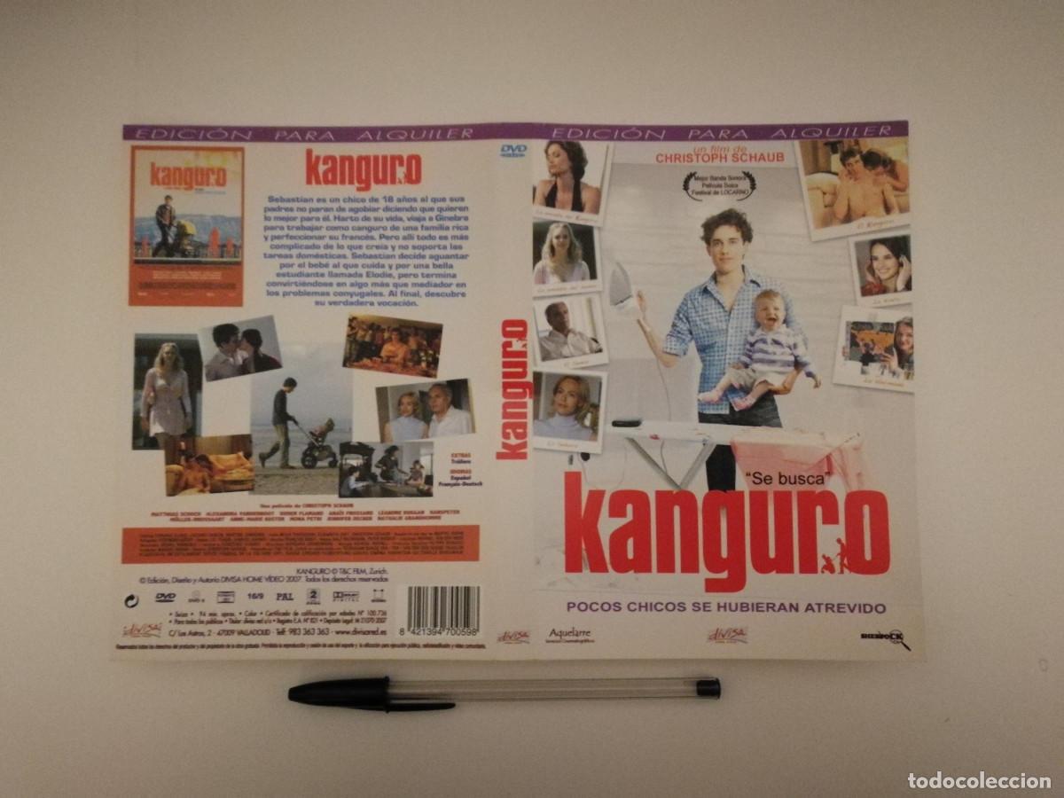Cine: CARATULA ORIGINAL -A4- SE BUSCA KANGURO - CHRISTOPH SCHAUB