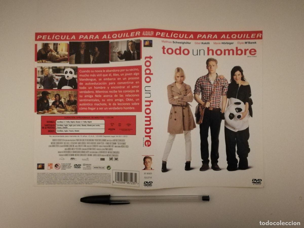 Cine: CARATULA ORIGINAL -A4- TODO UN HOMBRE - Mavie H&ouml;rbiger