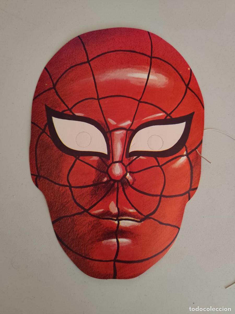 Cine: Antigua Careta de cart&oacute;n Spiderman