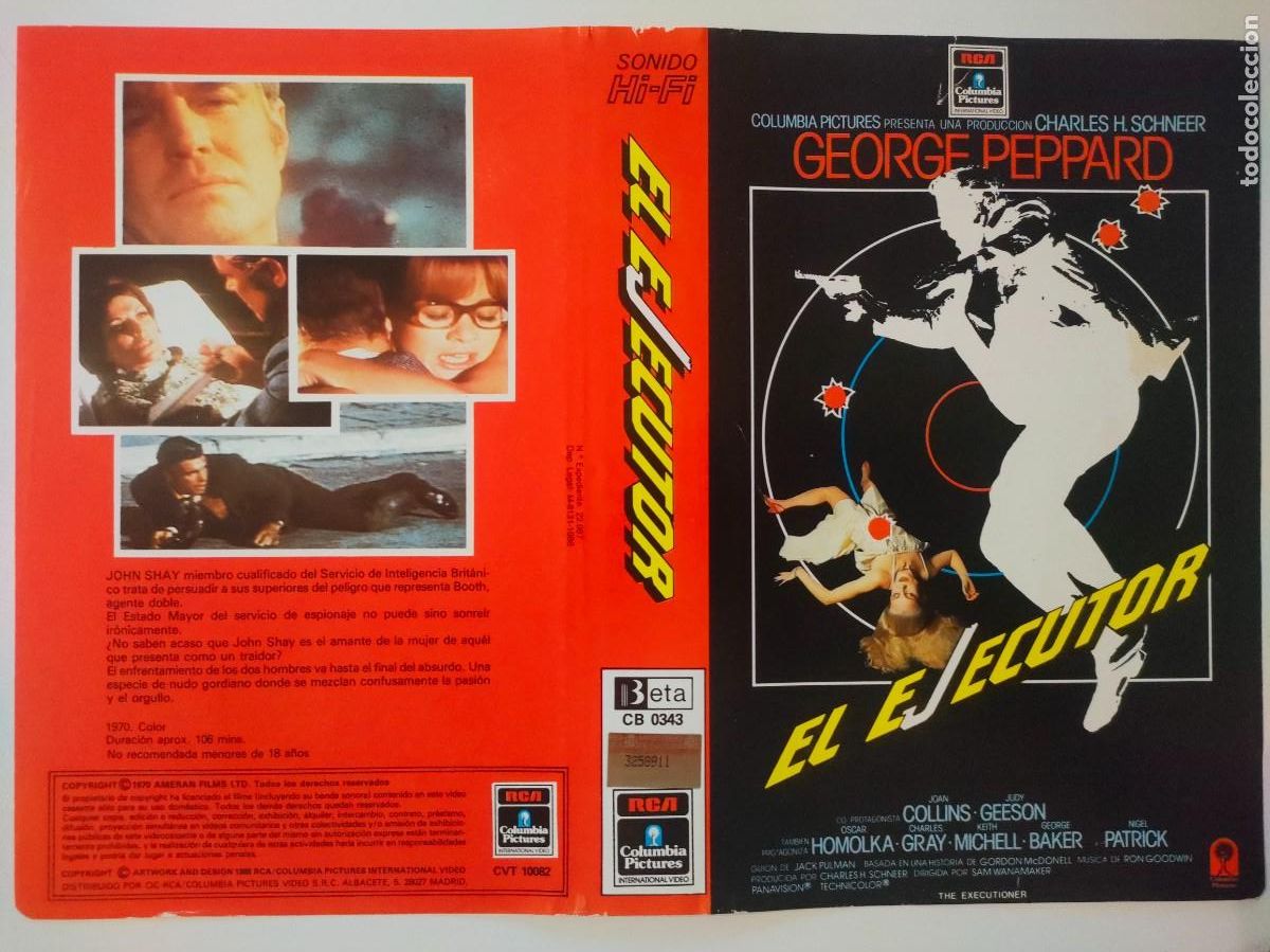 Cine: CARATULA - EL EJECUTOR RCA BETA - Foto 1