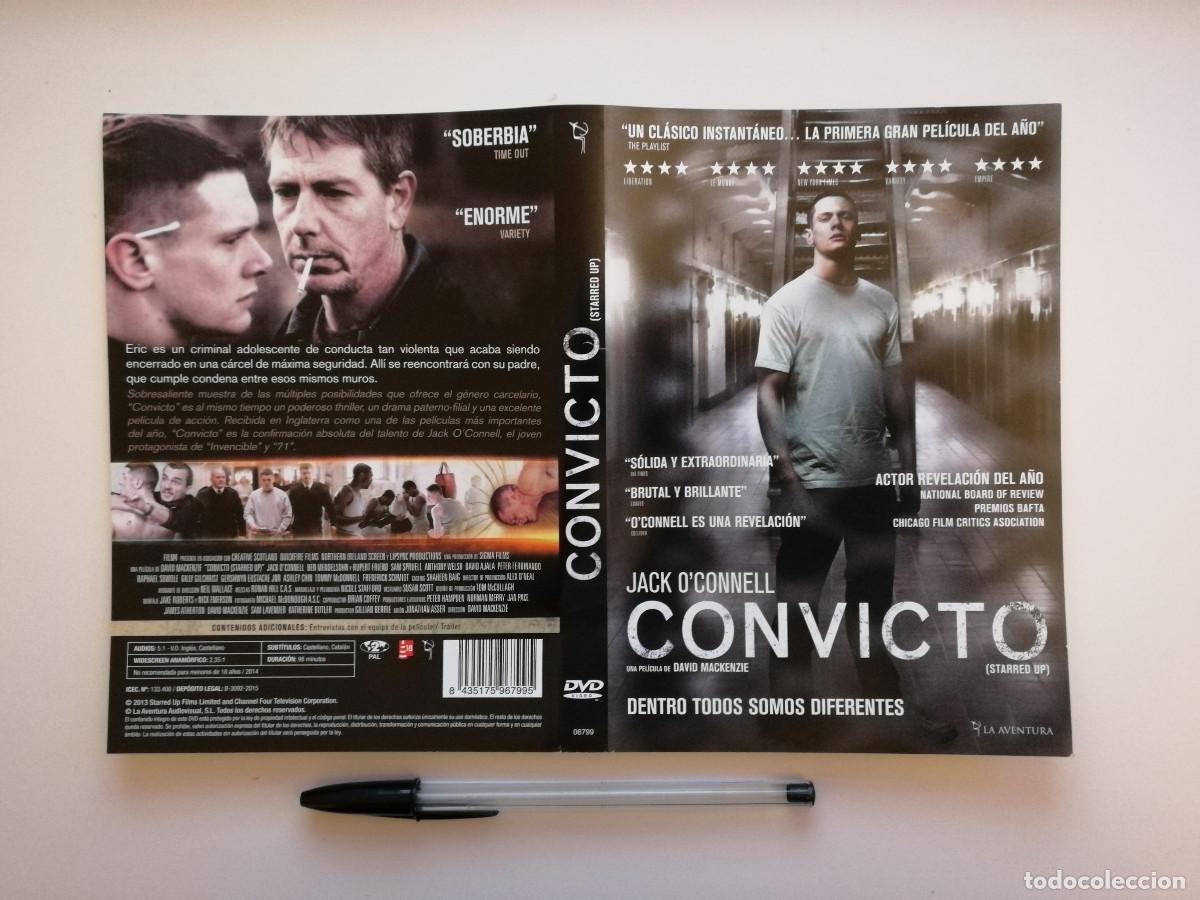 Cine: CARATULA ORIGINAL -A4- CONVICTO - JACK O'CONNELL