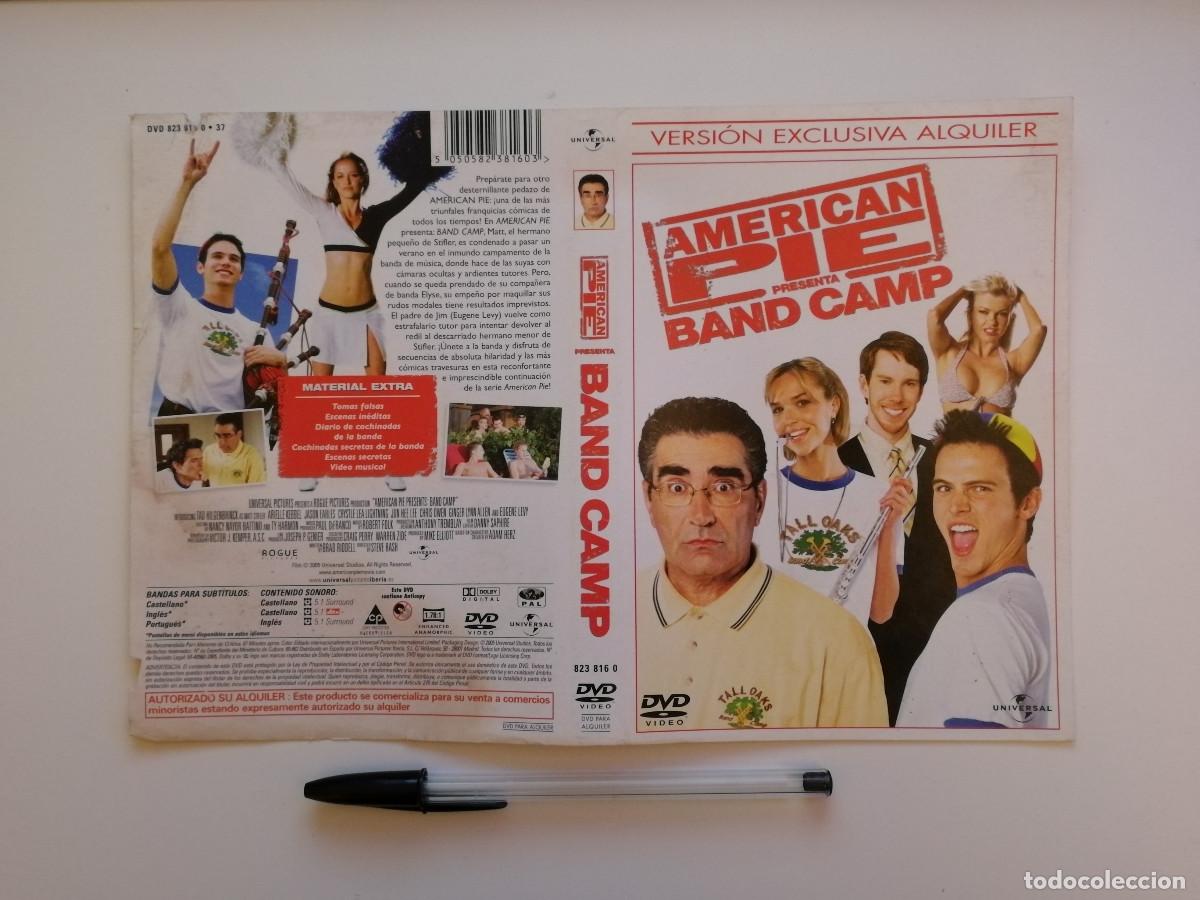 Cine: CARATULA ORIGINAL -A4- AMERICAN PIE BAND CAMP