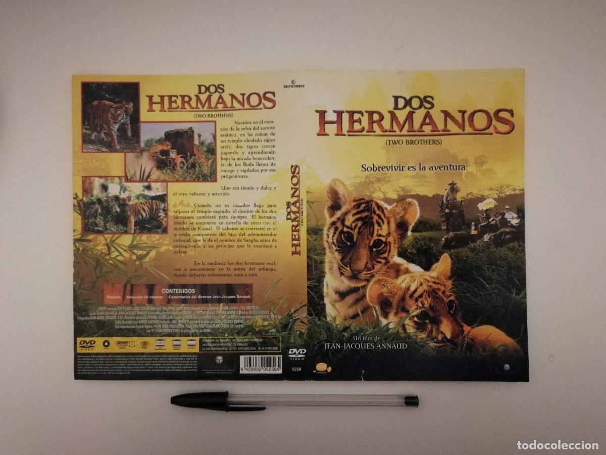 Cine: CARATULA ORIGINAL -A4- DOS HERMANOS - FAUNA