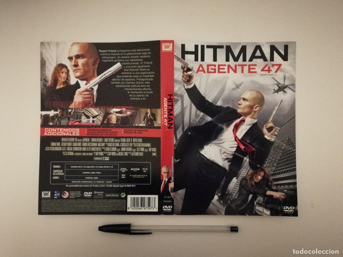 Cine: CARATULA ORIGINAL -A4- HITMAN AGENTE 47