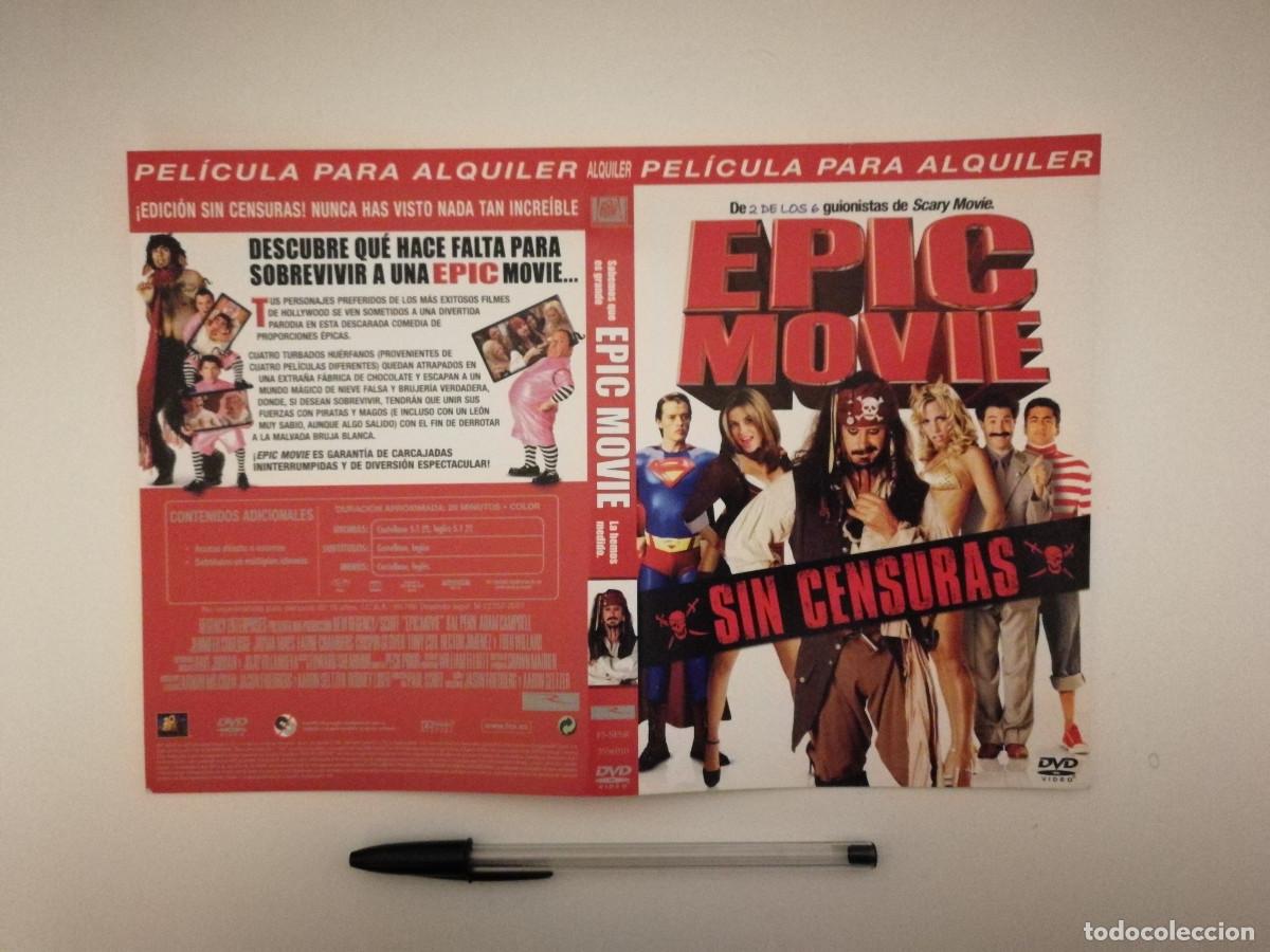 Cine: CARATULA ORIGINAL -A4- EPIC MOVIE