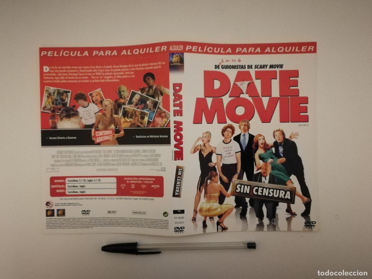 Cine: CARATULA ORIGINAL -A4- DATE MOVIE